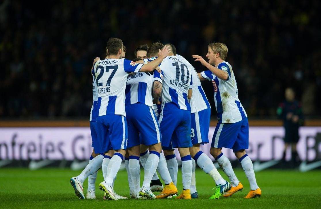 柏林赫塔客场取胜，升至欧战资格区