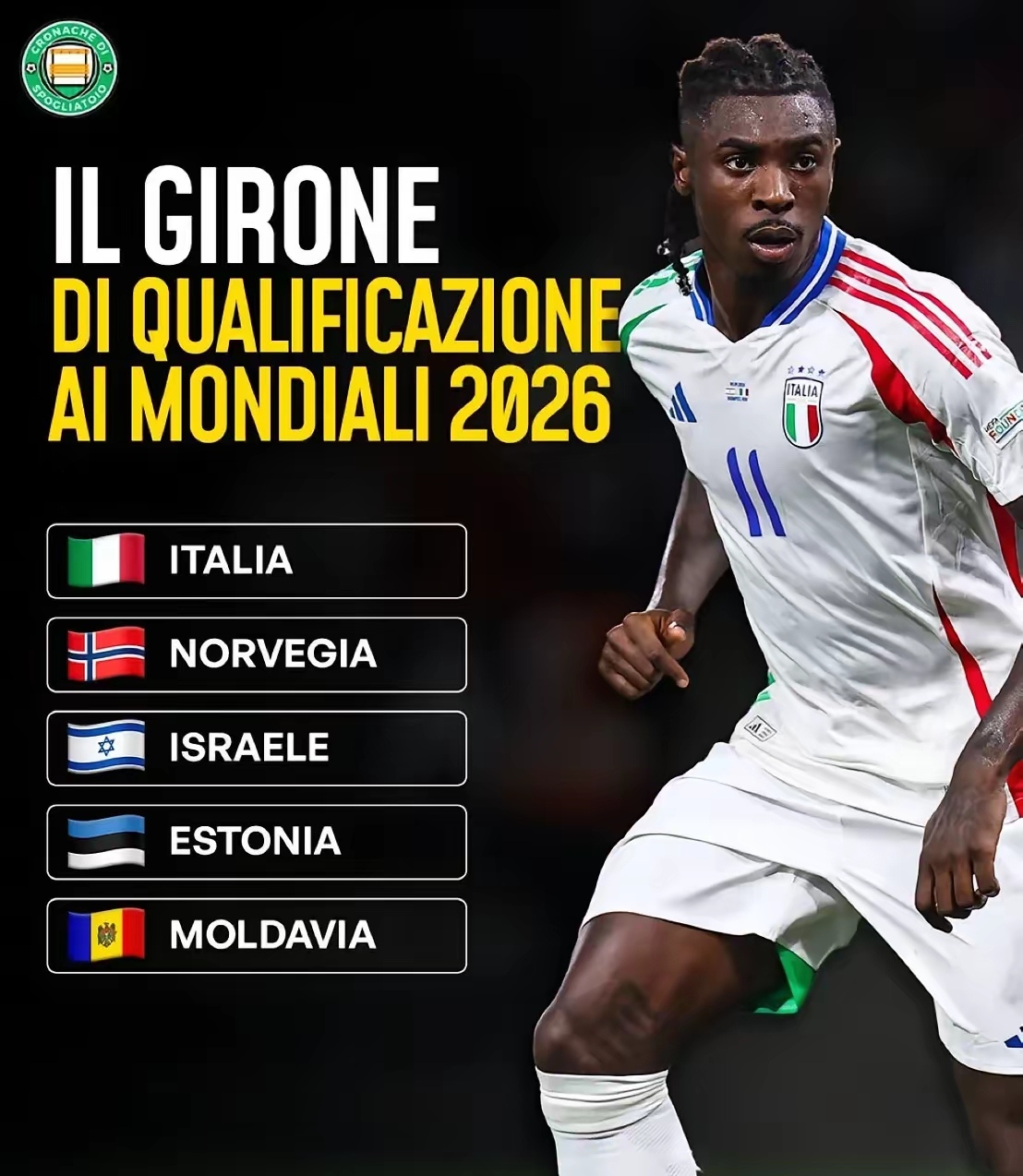 包含意大利队客场大胜摩尔多瓦，排名上升的词条