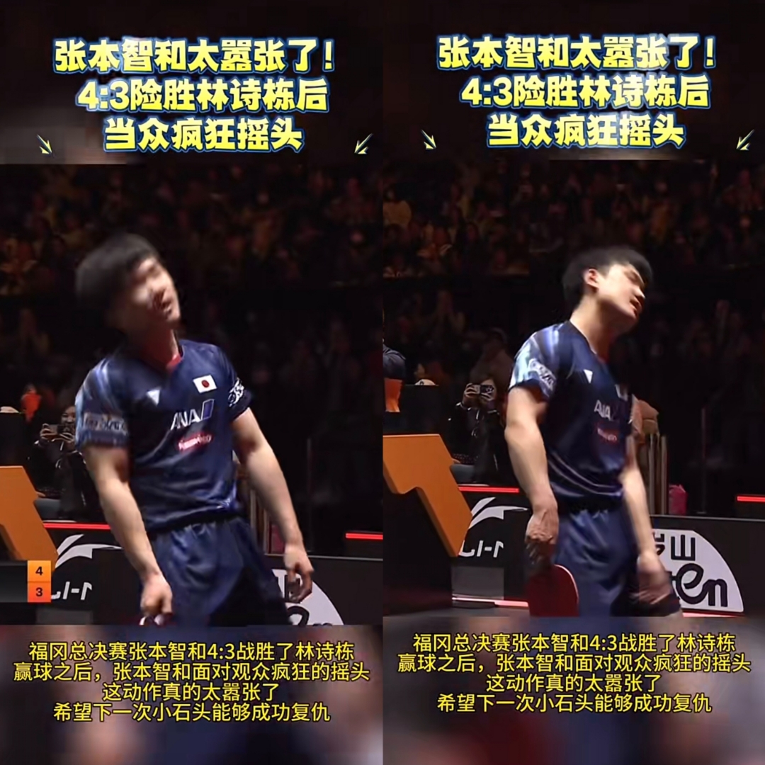包含英格兰队力克中国队，张本智和统治全场的词条